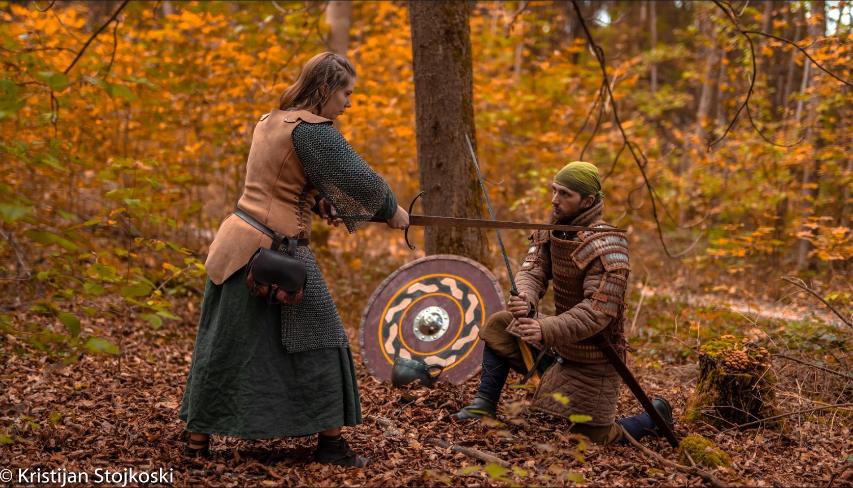 Game of Warriors creative photography project by Kriss Stojkoski